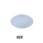 12mm Silicone Spacer Beads Multi Color Soft Matte Finish 50pcs