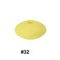 12mm Silicone Spacer Beads Multi Color Soft Matte Finish 50pcs
