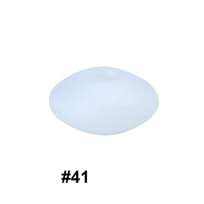 14mm Abacus Silicone Beads Lentil Flat Spacer 50pcs