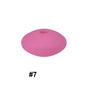 12mm Silicone Spacer Beads Multi Color Soft Matte Finish 50pcs