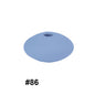 12mm Silicone Spacer Beads Multi Color Soft Matte Finish 50pcs