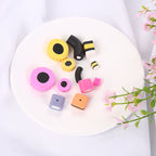 Cartoon Food Clay Beads 8-10mm Simulation Mini Snacks 50pcs 4