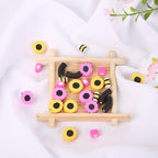 Cartoon Food Clay Beads 8-10mm Simulation Mini Snacks 50pcs