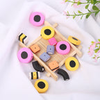 Cartoon Food Clay Beads 8-10mm Simulation Mini Snacks 50pcs 2