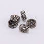 Rhinestone Round Spacer Beads 10mm 50pcs 6