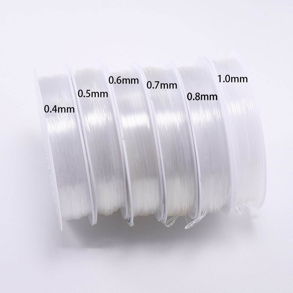 Transparent Crystal Elastic Cord Stretchy Jewelry Thread 0.4-1mm Roll 2