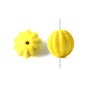Matte Striped Lampwork Glass Beads 8-16mm Mixed Colors 50pcs 6