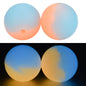 12mm 15mm Double Color Glow in Dark Silicone Beads Smooth Matte 20pcs 9