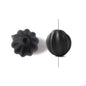 Matte Striped Lampwork Glass Beads 8-16mm Mixed Colors 50pcs 11