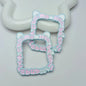 Hand Painted Cat Photo Frame Acrylic Bead Frames 5pcs 9