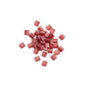 Electroplated Transparent Seed Glass Beads Rice Brick Style 200pcs 11