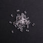 Electroplated Transparent Seed Glass Beads Rice Brick Style 200pcs 13
