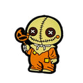 Silicone Focal Beads Sam Trick Or Treat Holding Jack O Lantern 20pcs