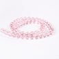 Color Transparent Glass Beads 4mm Vibrant Round Smooth 98pcs 19