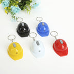 Light Up Helmet Bottle Opener Keychain Plastic Compact Colors 10
