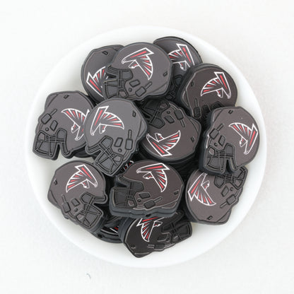 NFL Teams Silicone Focal Beads Football Helmet Design 20pcs 4
