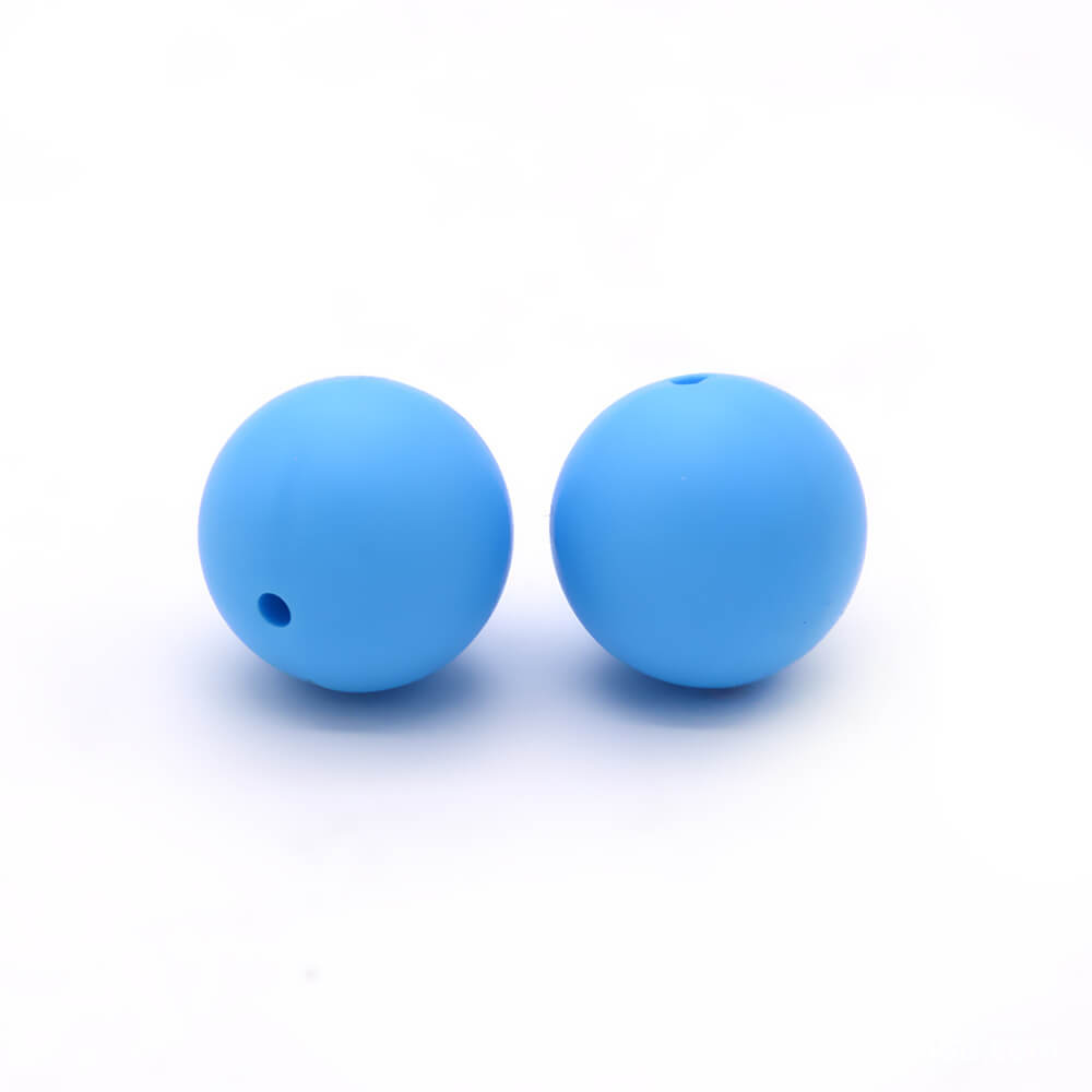 50pcs 12mm Round Silicone Beads Multi Color Solid Colors