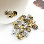Animal Series Metal Beads Large Hole Antique Finish 30pcs 4