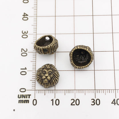 Animal Series Metal Beads Large Hole Antique Finish 30pcs 17