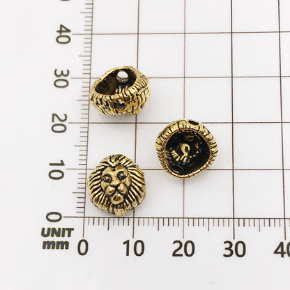 Animal Series Metal Beads Large Hole Antique Finish 30pcs 18