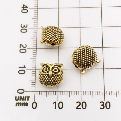 Animal Series Metal Beads Large Hole Antique Finish 30pcs 24