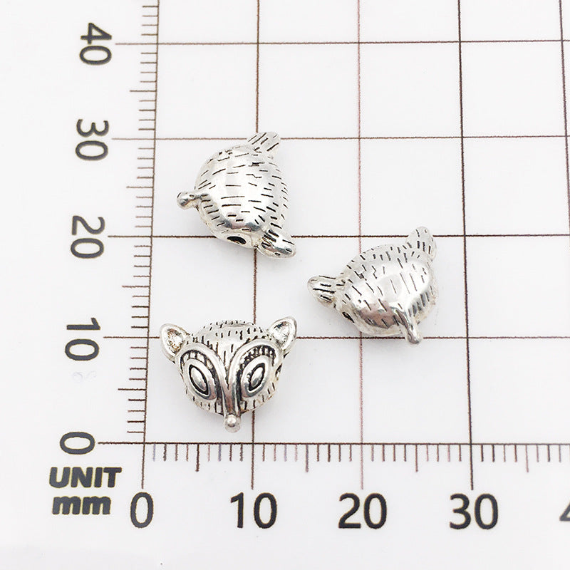Animal Series Metal Beads Large Hole Antique Finish 30pcs 22