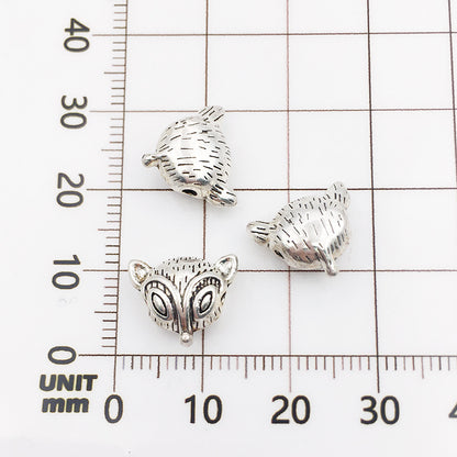Animal Series Metal Beads Large Hole Antique Finish 30pcs 22