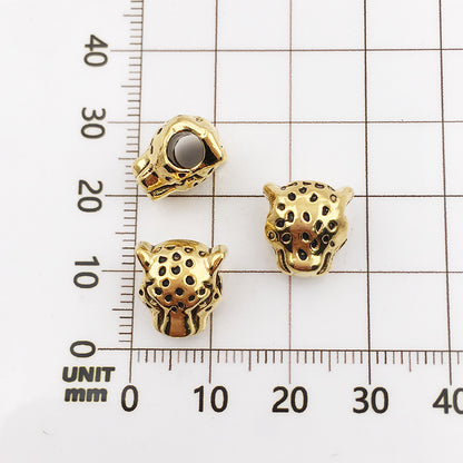 Animal Series Metal Beads Large Hole Antique Finish 30pcs 9