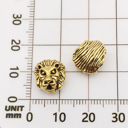 Animal Series Metal Beads Large Hole Antique Finish 30pcs 12