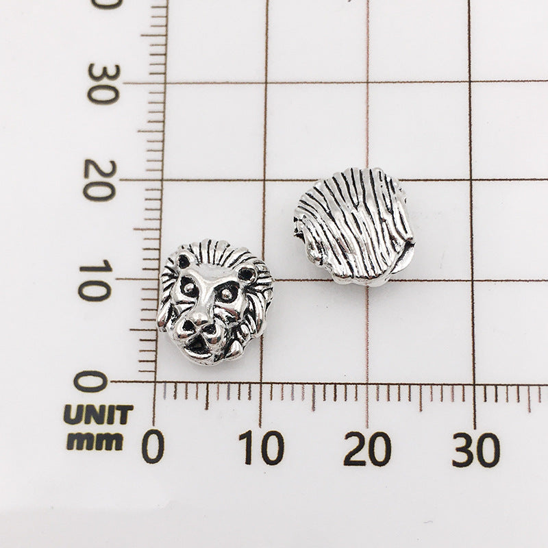 Animal Series Metal Beads Large Hole Antique Finish 30pcs 13