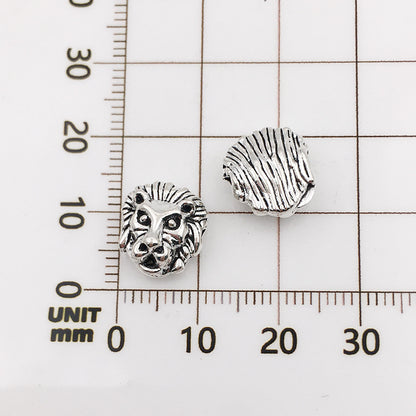 Animal Series Metal Beads Large Hole Antique Finish 30pcs 13
