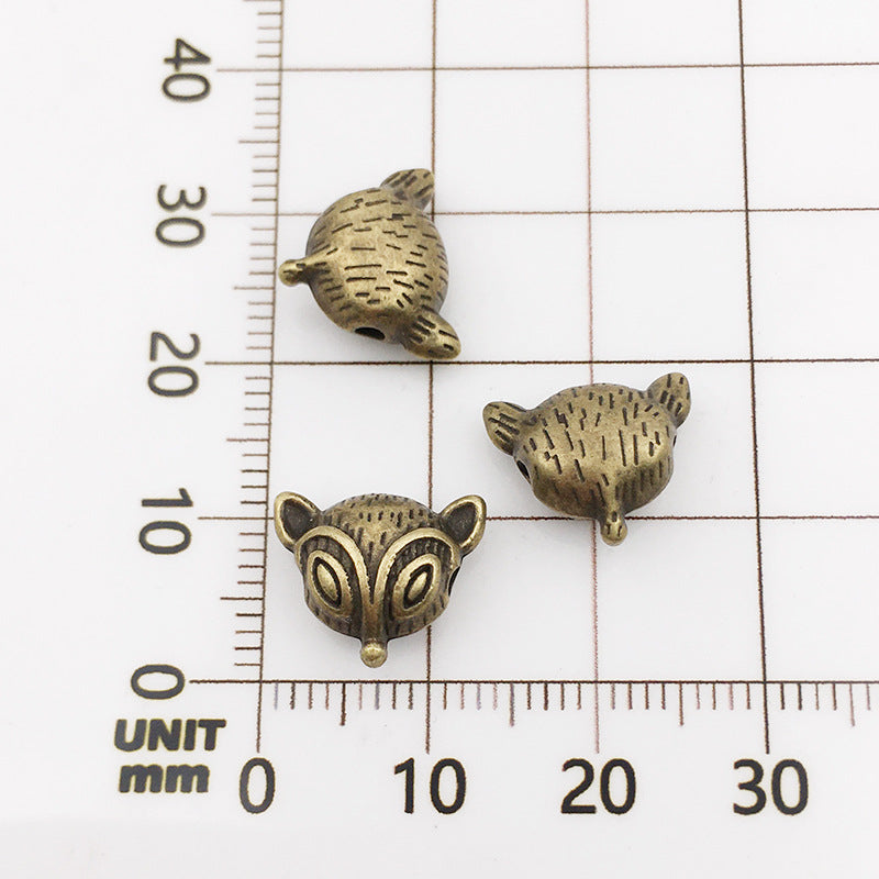 Animal Series Metal Beads Large Hole Antique Finish 30pcs 20