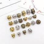 Animal Series Metal Beads Large Hole Antique Finish 30pcs 5