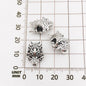 Animal Series Metal Beads Large Hole Antique Finish 30pcs 8