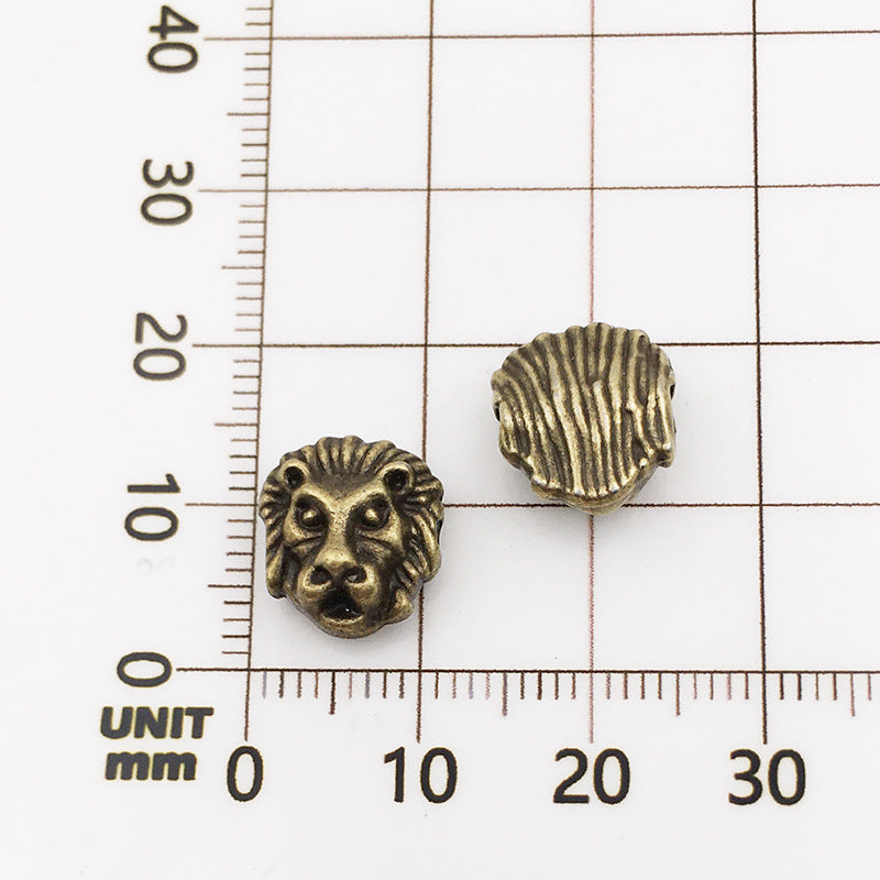 Animal Series Metal Beads Large Hole Antique Finish 30pcs 11