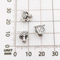Animal Series Metal Beads Large Hole Antique Finish 30pcs 16