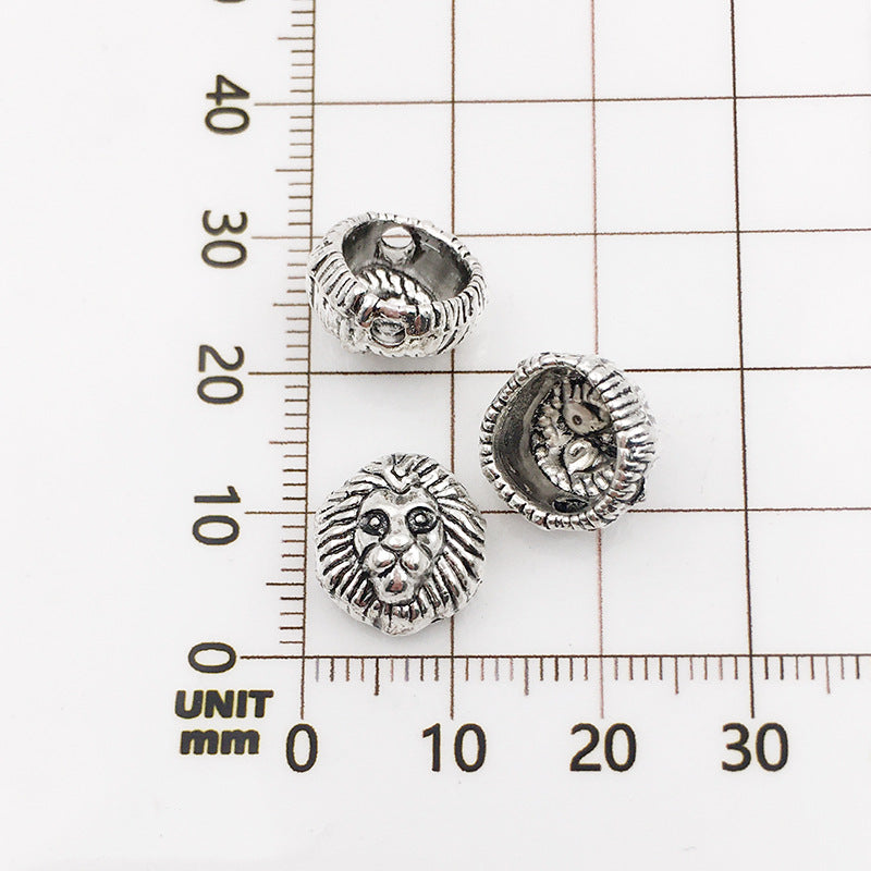 Animal Series Metal Beads Large Hole Antique Finish 30pcs 19