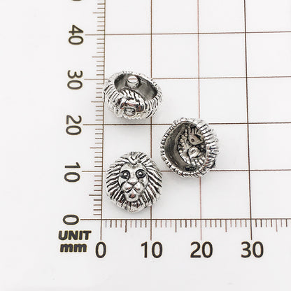 Animal Series Metal Beads Large Hole Antique Finish 30pcs 19