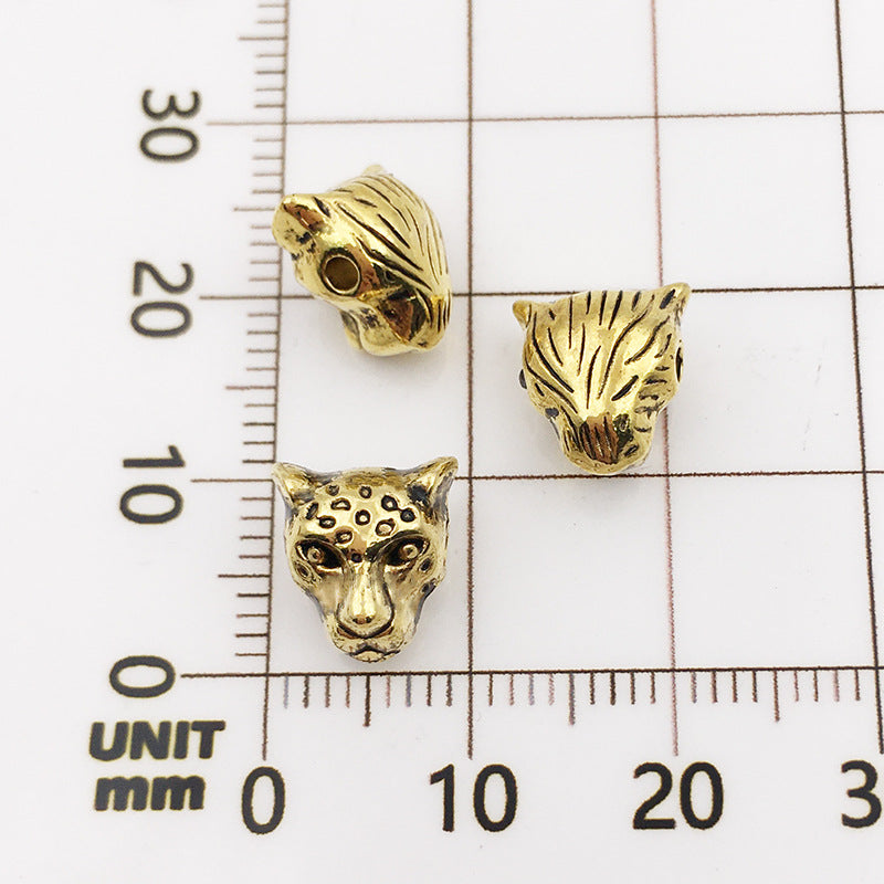 Animal Series Metal Beads Large Hole Antique Finish 30pcs 15