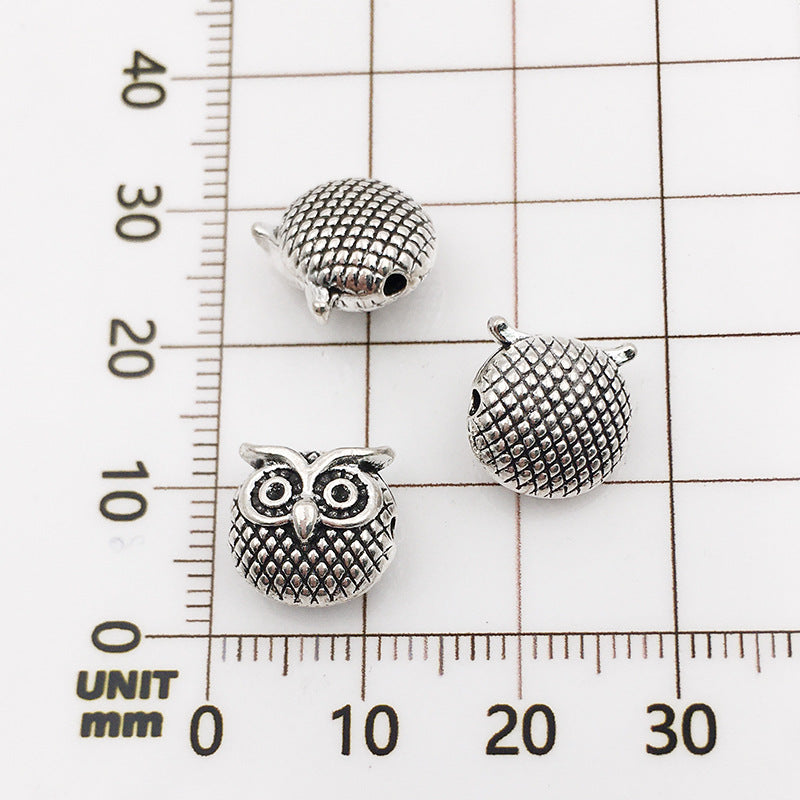 Animal Series Metal Beads Large Hole Antique Finish 30pcs 25