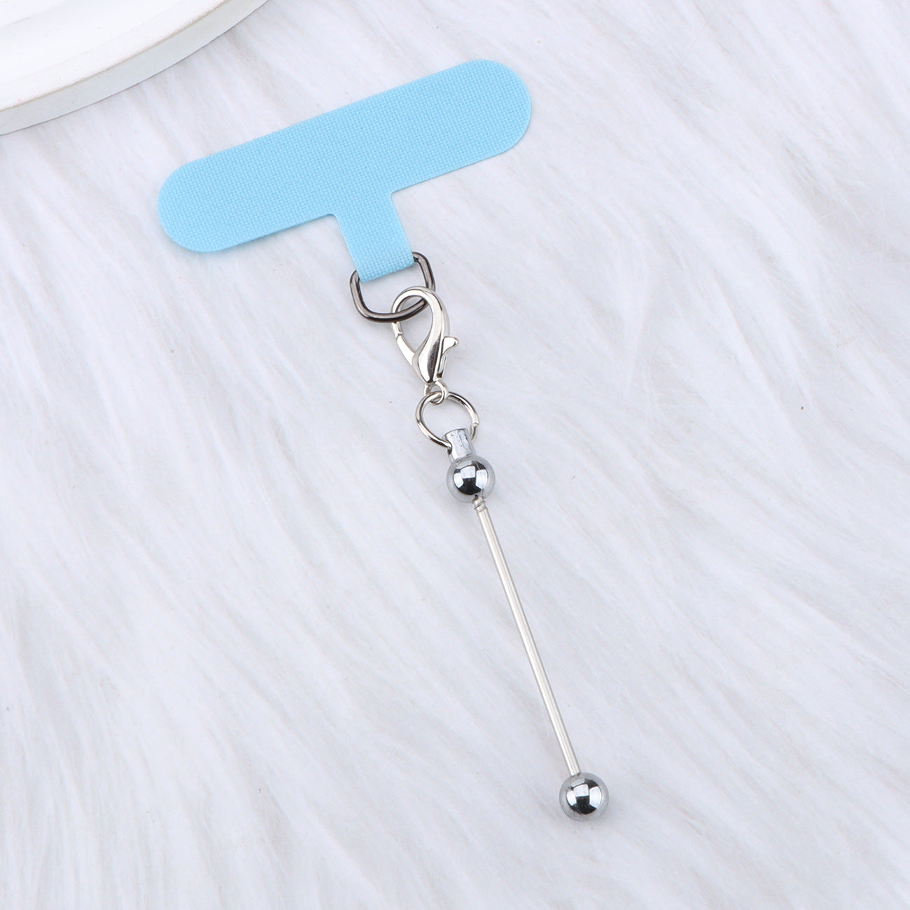 Beadable Plastic Tether Tabs With Bars
