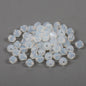 Seed Glass Beads 4mm Transparent Faceted Mixed Colors 200pcs 21