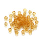Seed Glass Beads 4mm Transparent Faceted Mixed Colors 200pcs 42