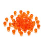 Seed Glass Beads 4mm Transparent Faceted Mixed Colors 200pcs 24