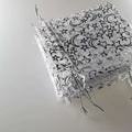 Organza Drawstring Bags Silver Star Moon Pattern 10x12cm 100pcs 4