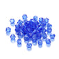 Diamond Seed Glass Beads 4mm Transparent Rainbow Shimmer 200pcs 34