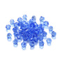 Diamond Seed Glass Beads 4mm Transparent Rainbow Shimmer 200pcs 41