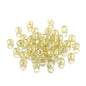 Faceted Glass Beads 8mm Transparent Multicolor 70pcs 8