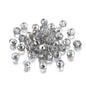 Faceted Glass Beads 8mm Transparent Multicolor 70pcs 12