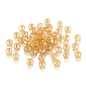 Faceted Glass Beads 8mm Transparent Multicolor 70pcs 15